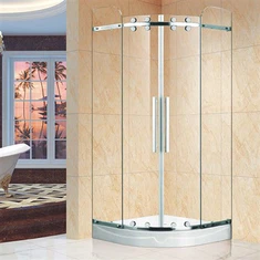 घुमावदार स्लाइडिंग कोने की बौछार दरवाजा