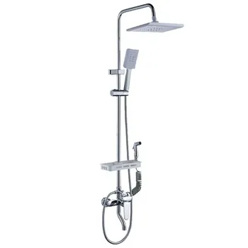 बाथरूम की दीवार घुड़सवार वर्षा शावर सेट