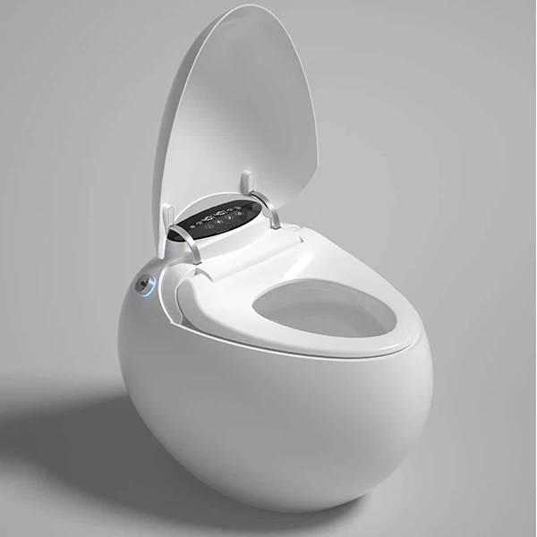 White Egg Smart Toilet